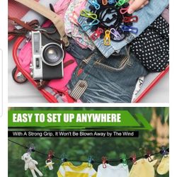 New- Travel Clothesline