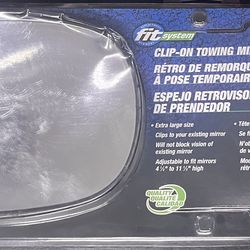 Clip-On  Towing Mirror