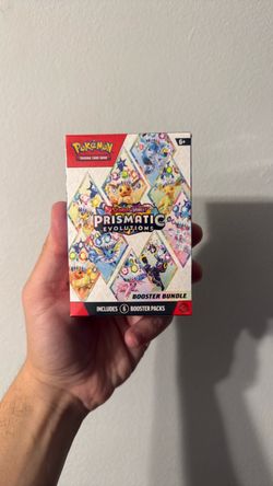 Pokémon Scarlet & Violet Prismatic Evolutions Booster Bundle