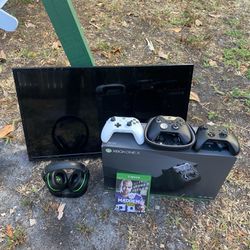 Xbox One X +tv 