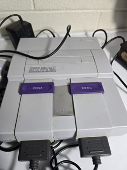 Nintendo Super NES Classic Edition Gaming Console - Grey Complete