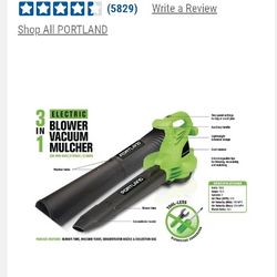 Leaf Blower & Vacuum 