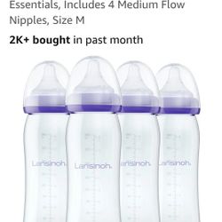 Glass Feeding Bottles 