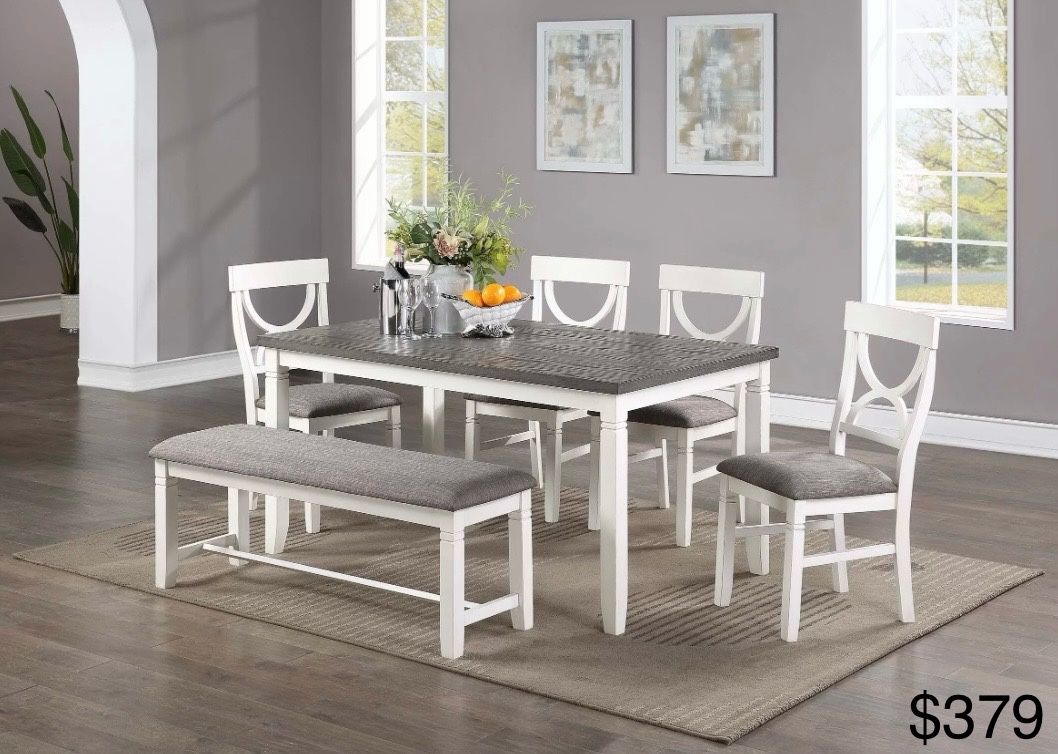 Dining Table Set With Bench