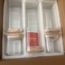 5 HomArtist glass Storage Jara