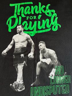Thanks For Playing 2XL Boxing Graphic T-Shirt
