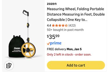 Collapsible measuring Wheel 9999FT