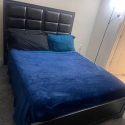 Bed ,bed frame And Back Spring