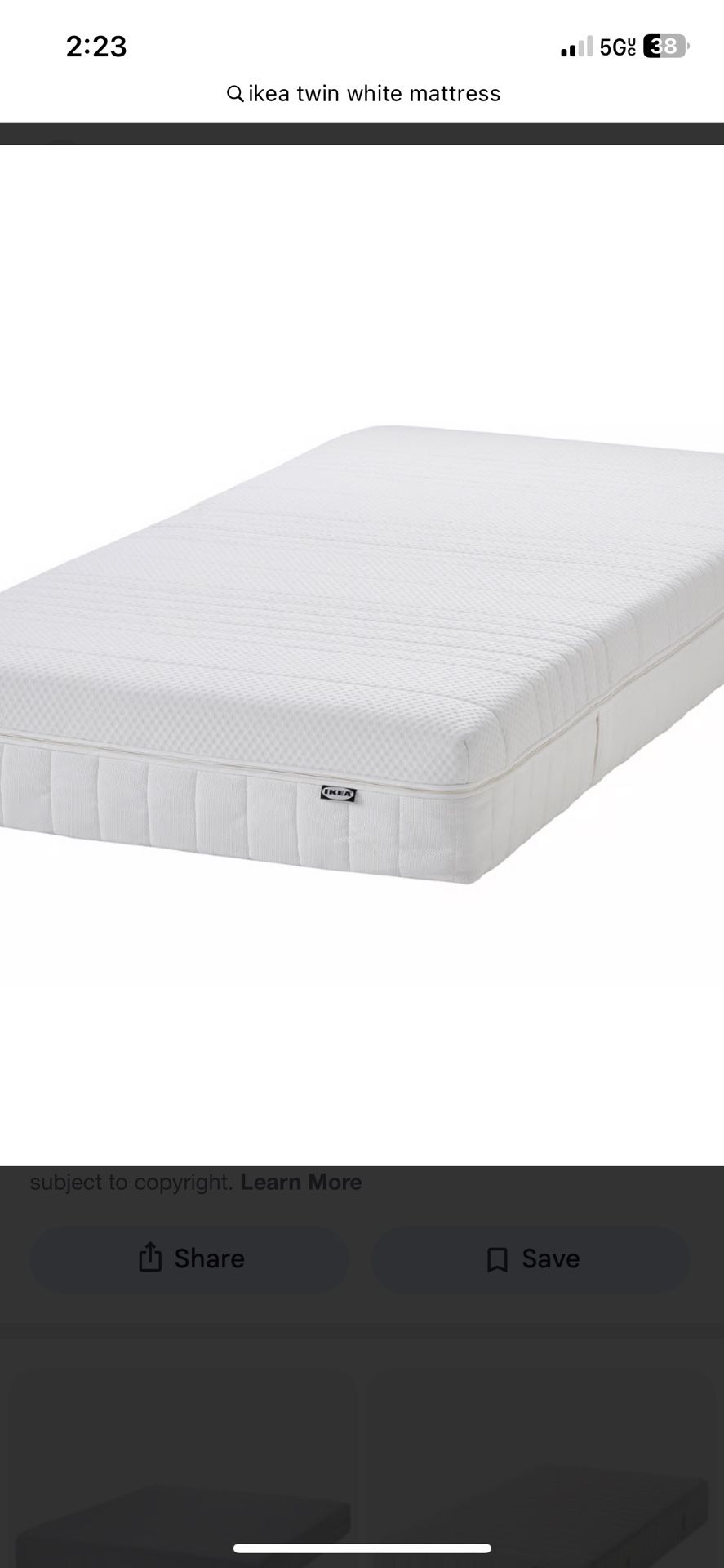 Twin Bed