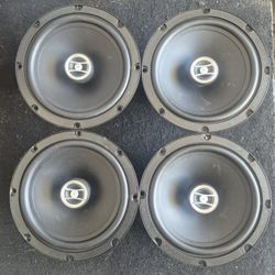 Four FOCAL 6.5 INCH speakers