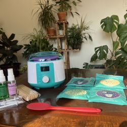 Waxing Kit Wax Warmer, Bestidy Digital Wax Kit with Hard Wax Beads 