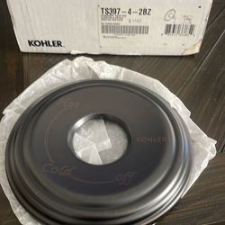 Shower trim by Kohler