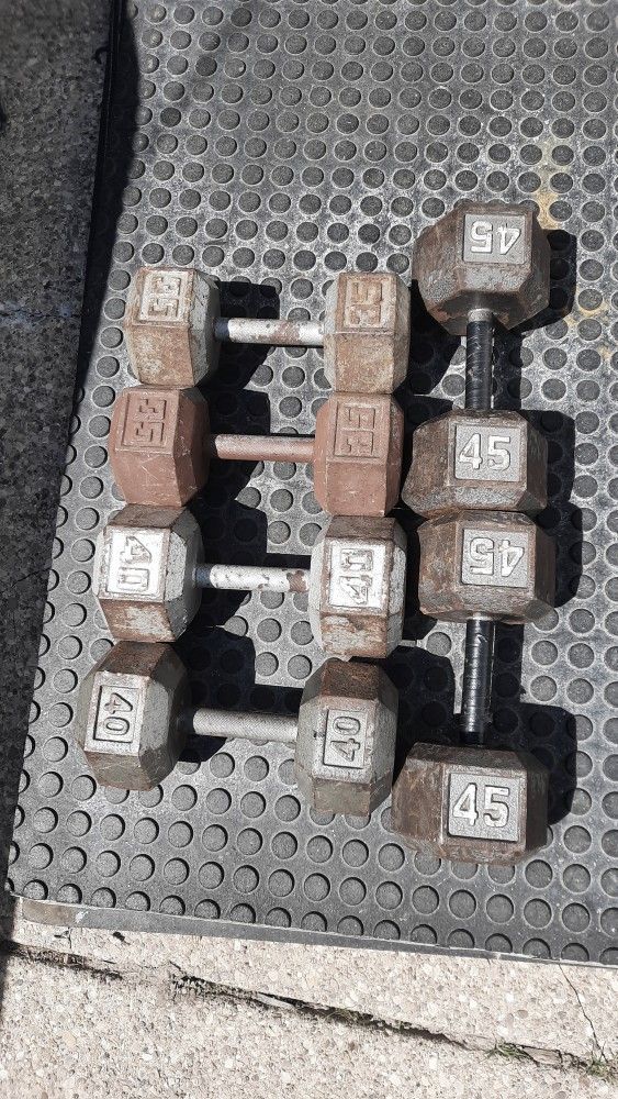 Dumbbells 35s 40s 45s