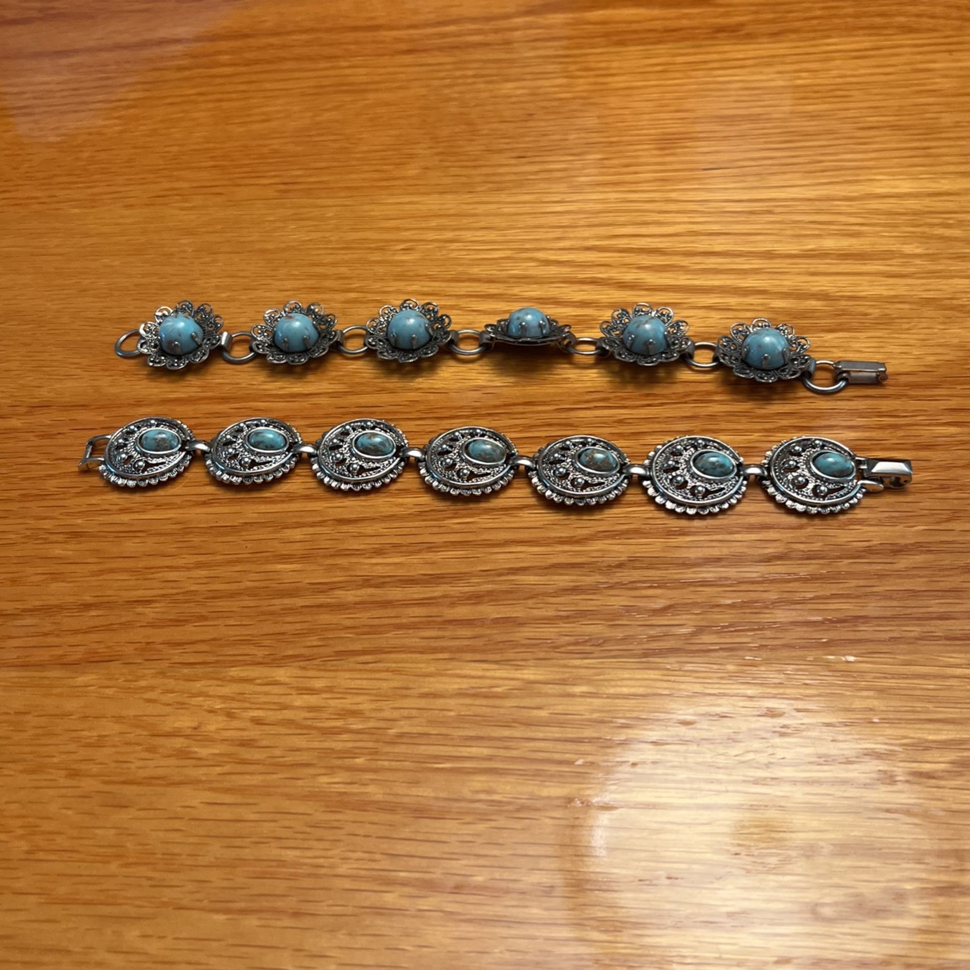 Turquoise Colored Bracelets 