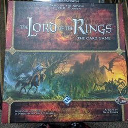 The Lord Of The Rings Card Game With Lost Realm Expansion