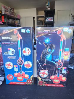 New toy microphone with stand