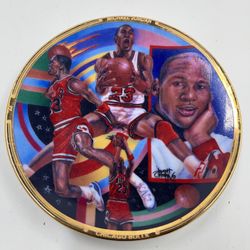 1991 Michael Jordan Sports Impressions Mini Plate Chicago Bulls Mint
