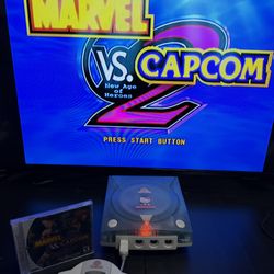 Hello Kitty Dreamcast & Marvel Vs Capcom 2