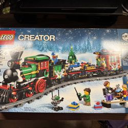 Sealed Retired Lego Winter Holiday Train (10254) With Extras!