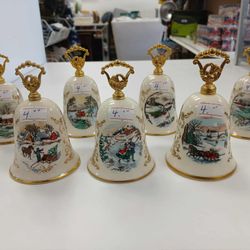GORHAM Fine China Vintage Christmas Bells $4 Each