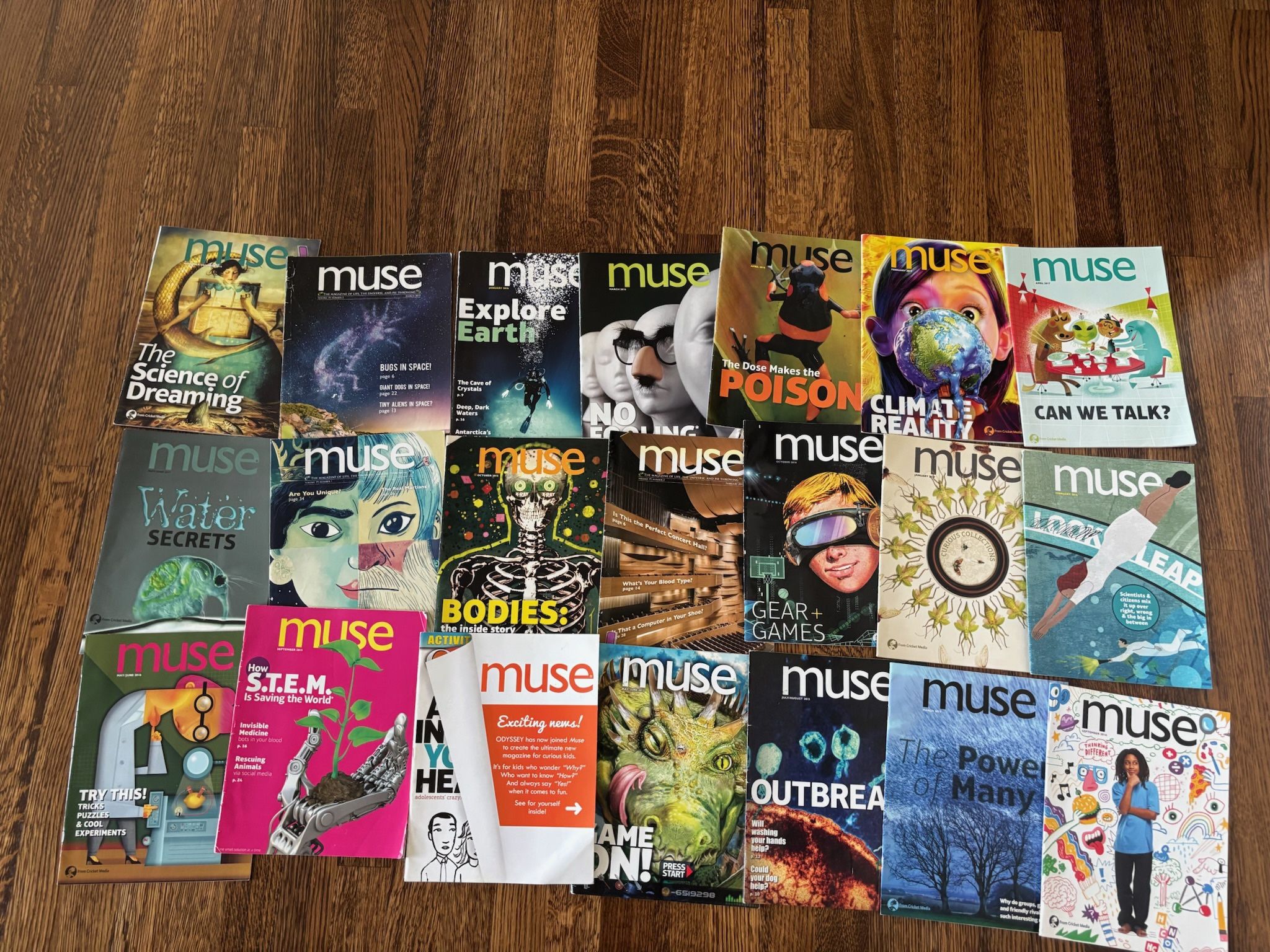Muse magazines