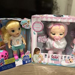2 Brand New Baby Dolls