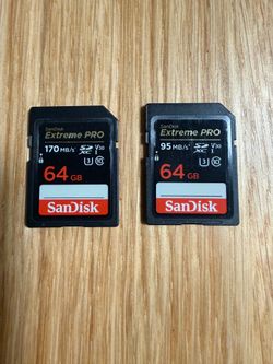 SanDisk Extreme PRO 64GB 170MBs