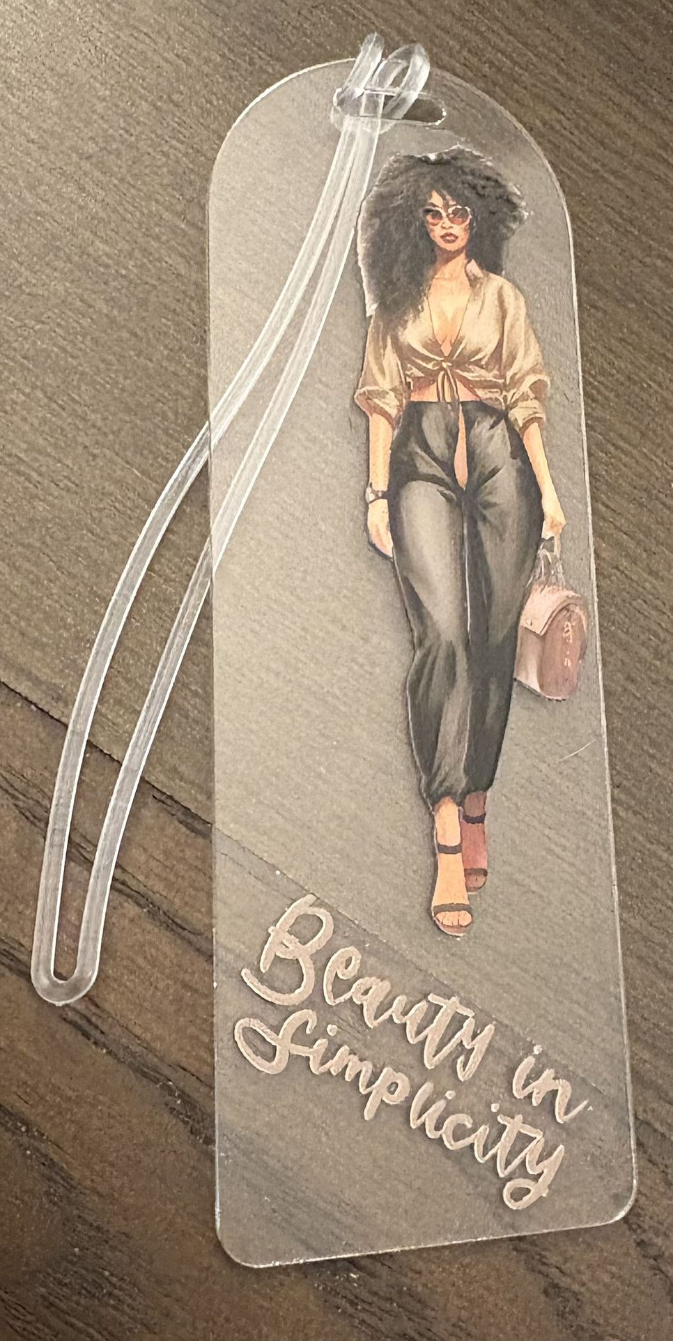 Acrylic bookmarks