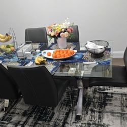 Luxury Dinning table with chairs