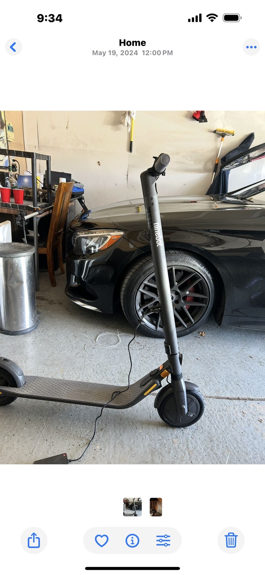 Segway Ninebot Scooter Top Speed 17mph