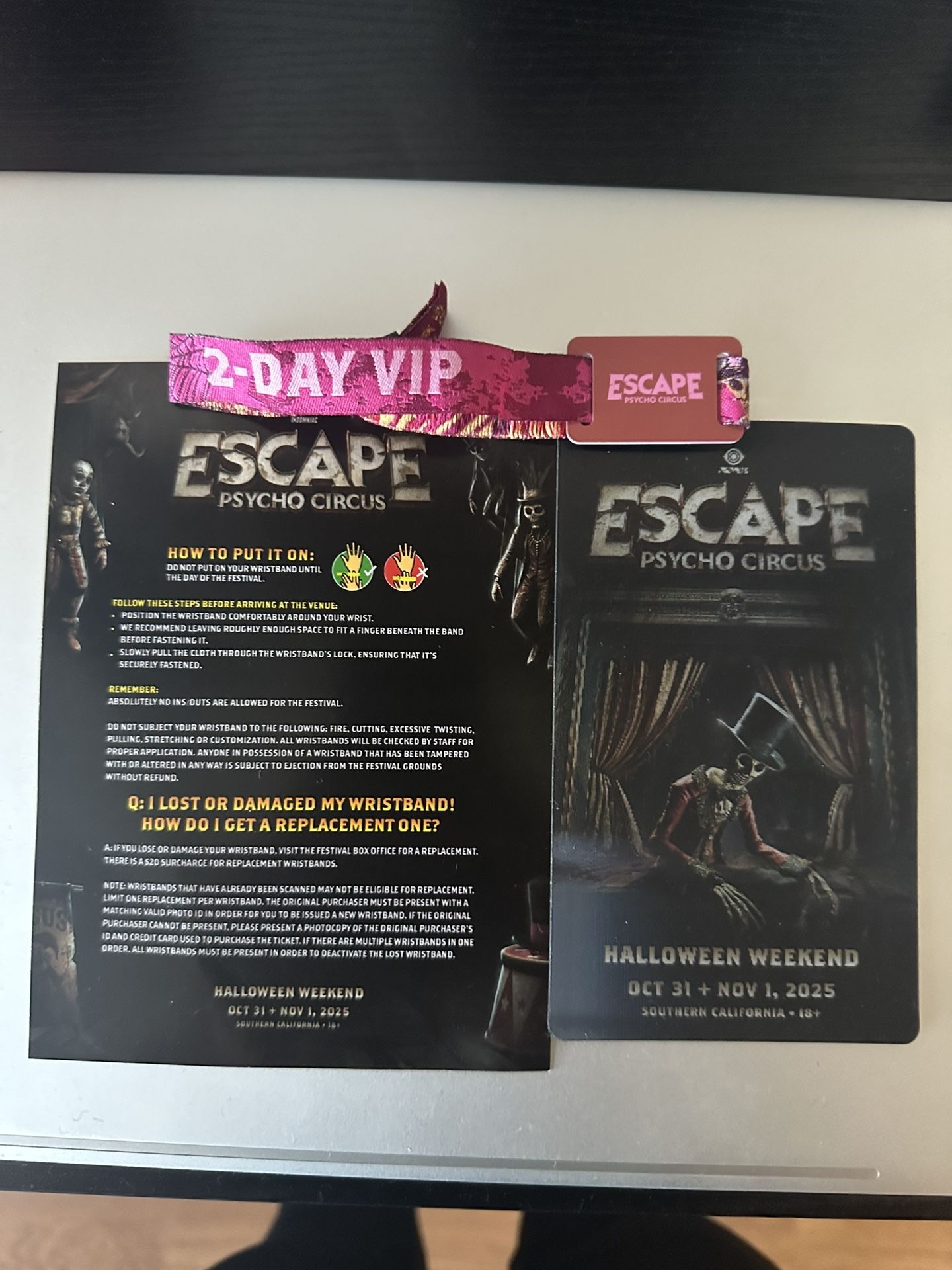 Halloween Escape ticket