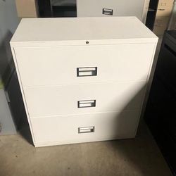 White File Cabinet