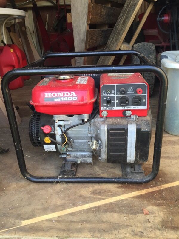 Honda EG 1400 Generator for Sale in Glenmoore, PA OfferUp