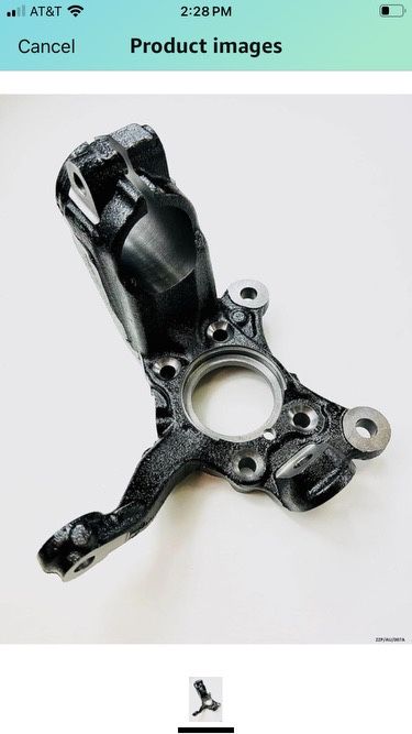 Front Left Steering Knuckle Compatible with AUDI A3 / S3 / RS3 2003-2013