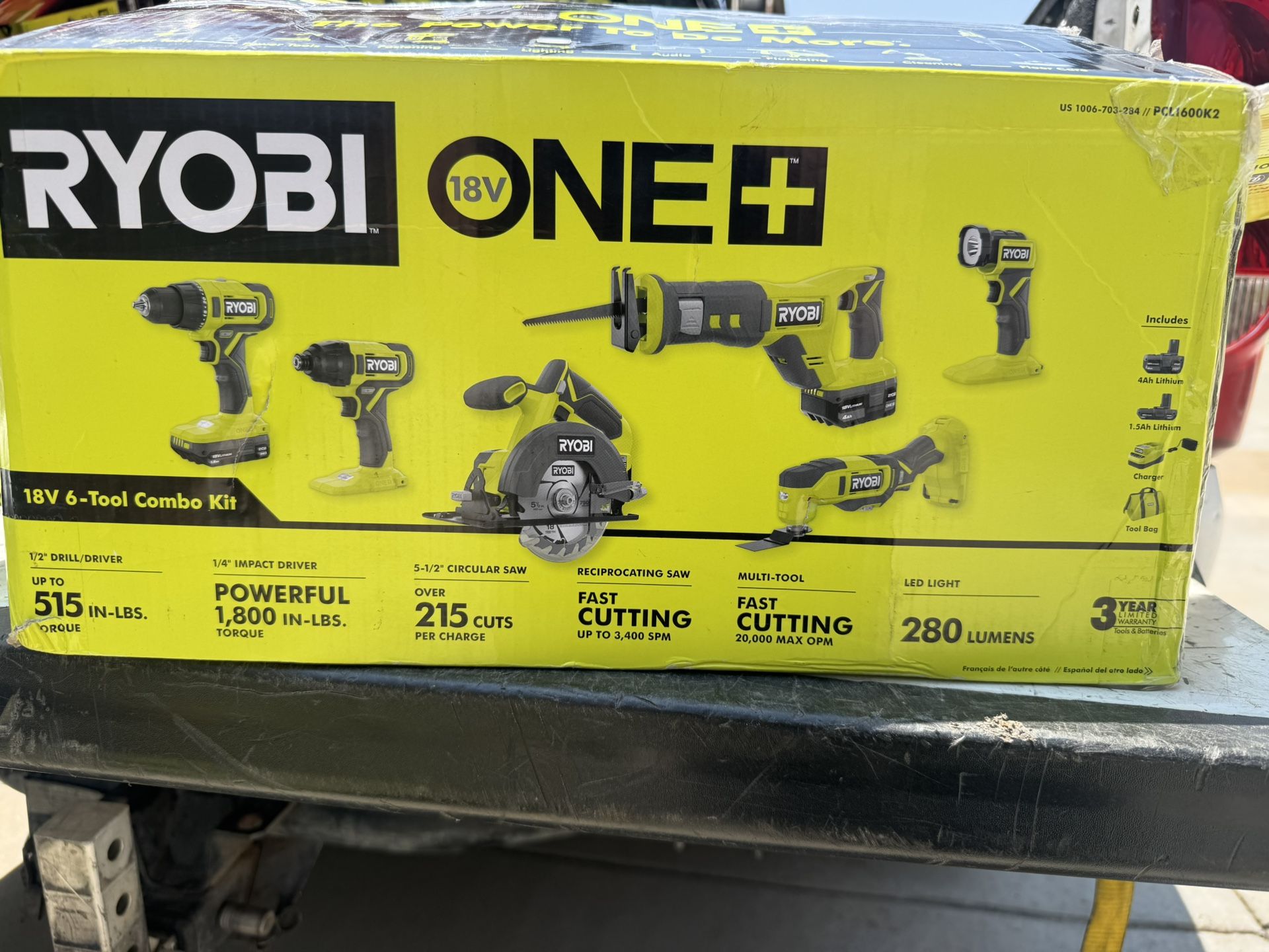 Ryobi Tool Set 18v