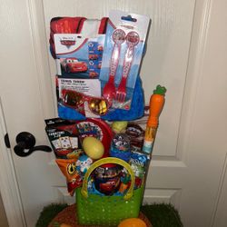 Lightning Mcqueen 🐰Easter Basket