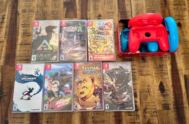 Nintendo Switch games and accessories