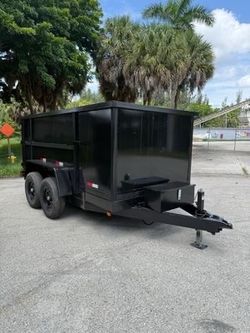 Taylor 6 x 12 High Side Dump Trailer 12k