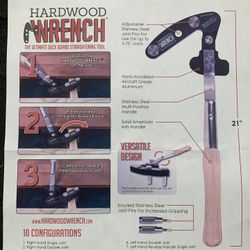 Hardwood Wrench