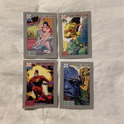 DC Comics Heroes From Beyond/Earths Mightiest Heroes Cards 