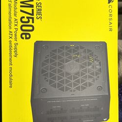 Corsair RM750e 750W Fully Modular Power Supply — Great Condition