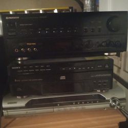 Pioneer Receiver And Speakers