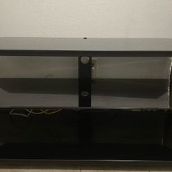 Modern Sleek 3 Shelve Entertainment Stand