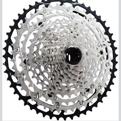 Shimano SLX CS-M7100 Cassette - 12-Speed, Silver/Black, Micro Spline