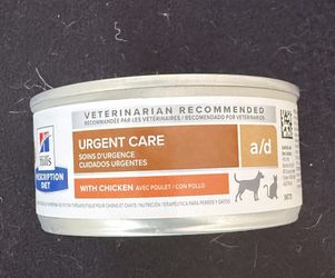 Urgent Care a/d Food For Cat Is 20 Cans