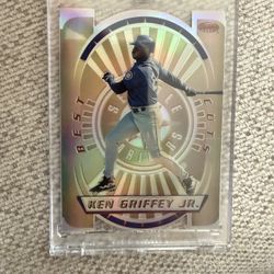 Rare 1996 Topps Finest Ken Griffey Jr. Die Cut Refractor #1, Not Ohtani, Trout, Judge, Murakami, RC 