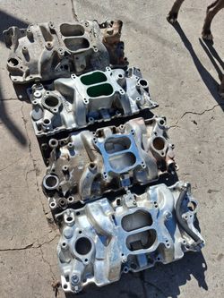 CHEVY SB ALUMINUM INTAKES!!! 60$ EACH....