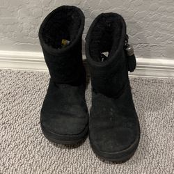 Black Suede Ugg Kids Size 12 
