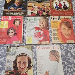 Vintage Lot Of Home Magazines- Lot Of 8