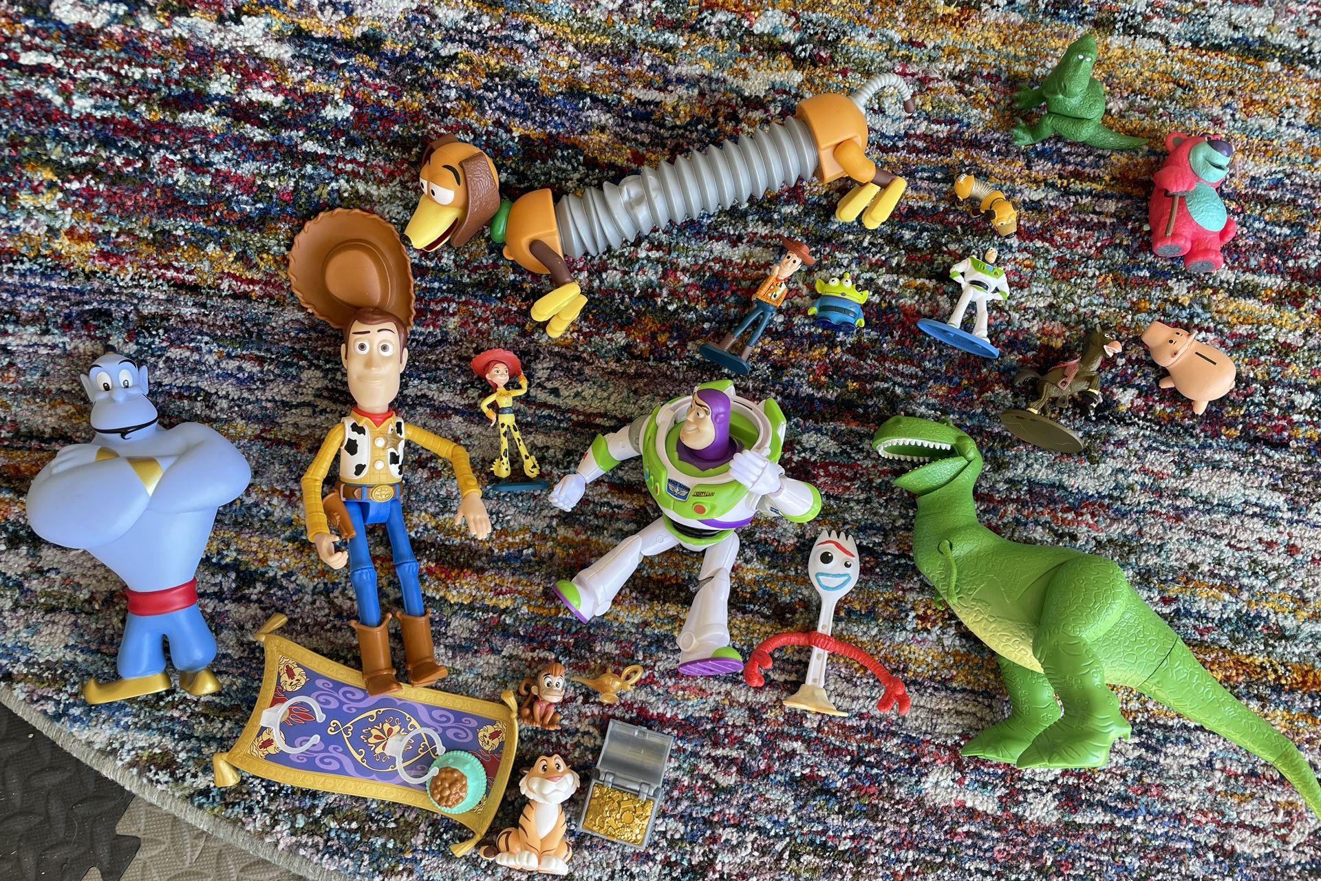 Toy Story & Aladdin Toys